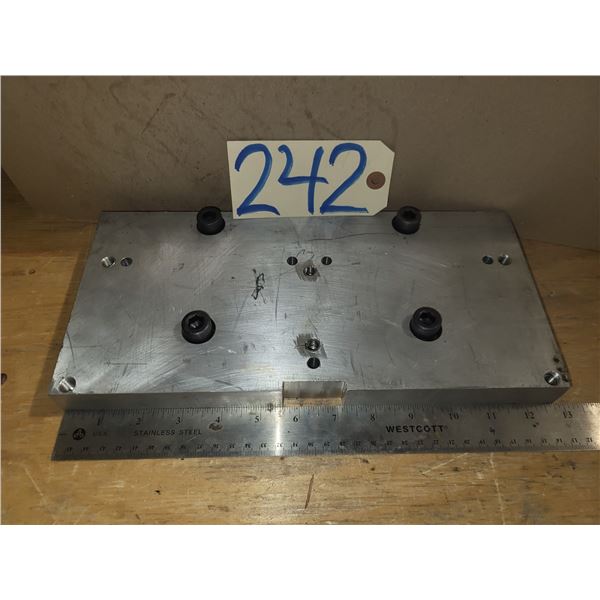Aluminum JIG Table 12"3/4 x 6" x 1"1/8