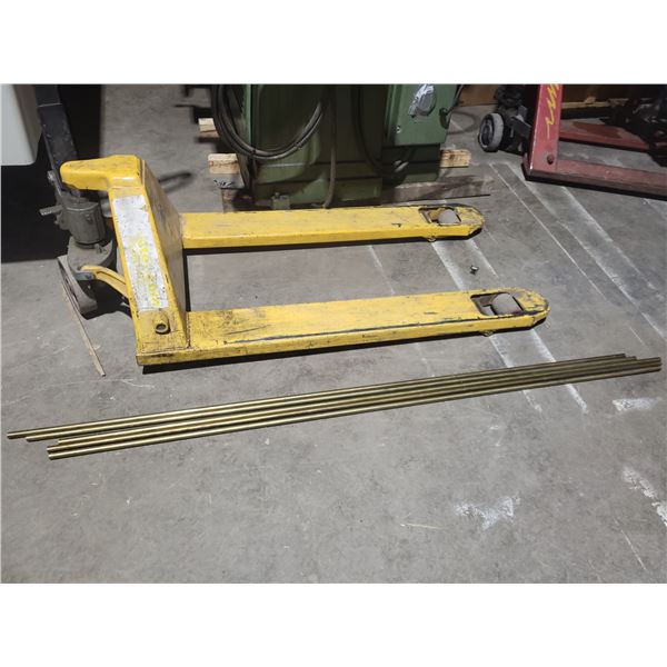 Lot(5) of Brass Rod 72" x 5/8"