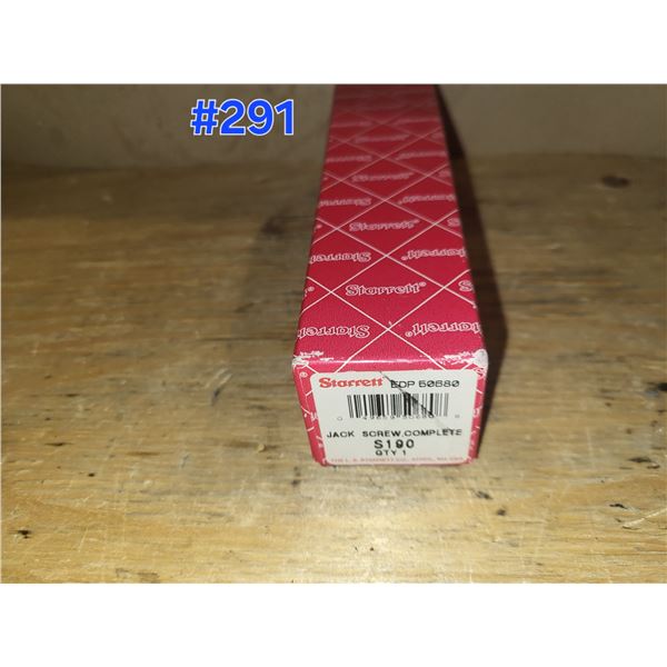 New Starrett Jack Screw Complete