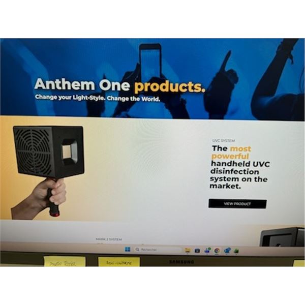 Anthem One products UVC system