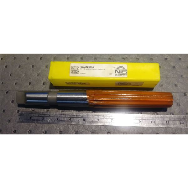 New MT4-Taper Reamer  1.2893" to 1.0167"