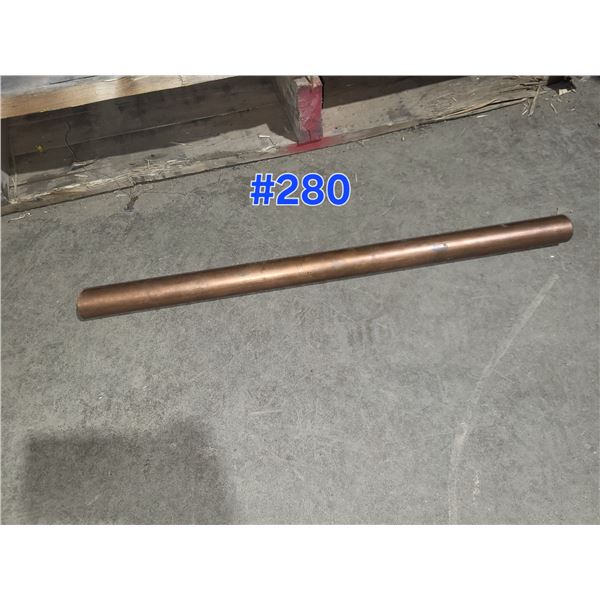 Copper Tube 23" x 1"3/8 x 1/16" thick