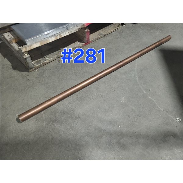 Copper Tube 46" x 1"3/8 x 1/16" thick