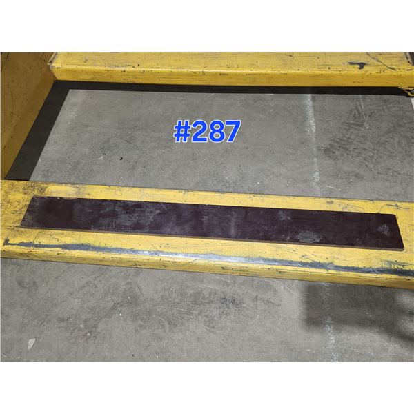Bakelite plate 27"5/8 x 2"3/4 x 3/8"