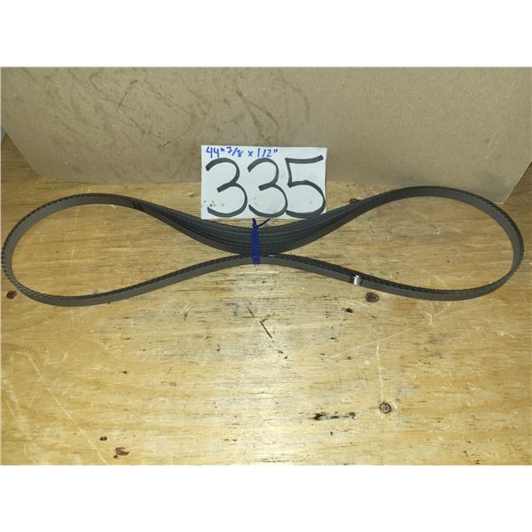 Lot(5) of BandSaw Blade 44"7/8 x 1/2" (Portable Bandsaw  blades)