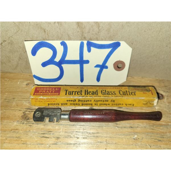Goodell-Pratt Turrett Head Glass Cutter