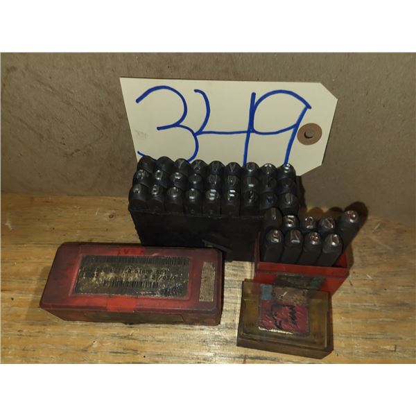 Letter and Number Punch Set 1/4"