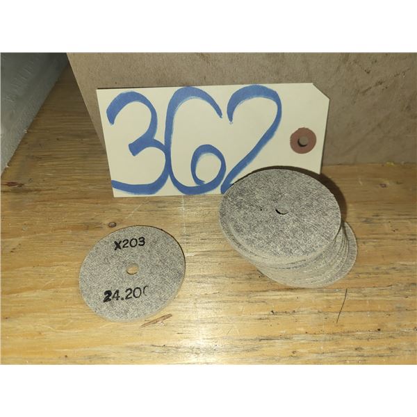 Lot(10) of Deburring Disc 2" x 1/8" x 1/4"