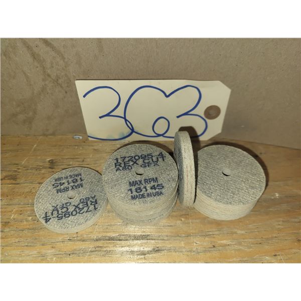 Lot(10) of Deburring Disc 2" x 1/4" x 1/4"