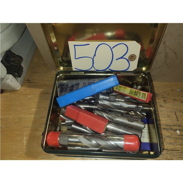 Box with HSS End Mills