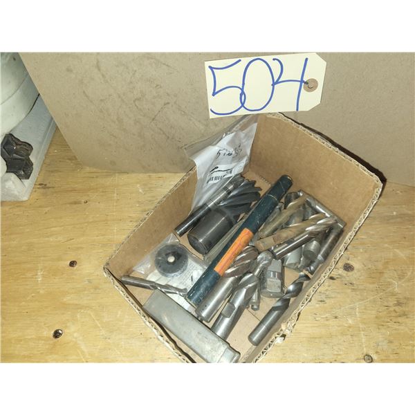 Box with HSS End Mills