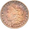 Image 1 : SEMI-KEY DATE 1893 MORGAN SILVER DOLLAR-COLOR XF