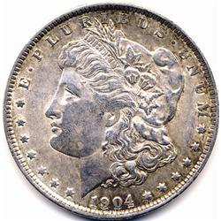 1904-O MORGAN SILVER DOLLAR-CIRC