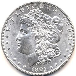 1901-O US MORGAN SILVER DOLLAR-MS63