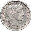 Image 1 : 1908-O SILVER BARBER HALF DOLLAR-CIRC AU