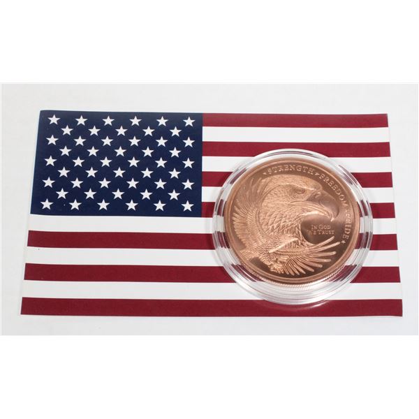 2 OZ AMERICAN EAGLE COPPER ROUND