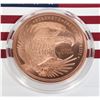 Image 2 : 2 OZ AMERICAN EAGLE COPPER ROUND