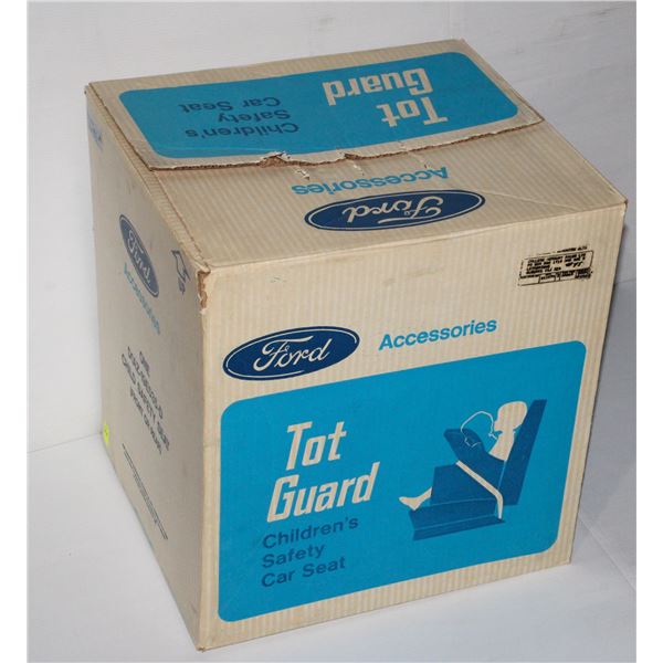 VINTAGE FORD TOT GUARD CHILDREN'S CAR SEAT -COLLECTIBLE ITEM