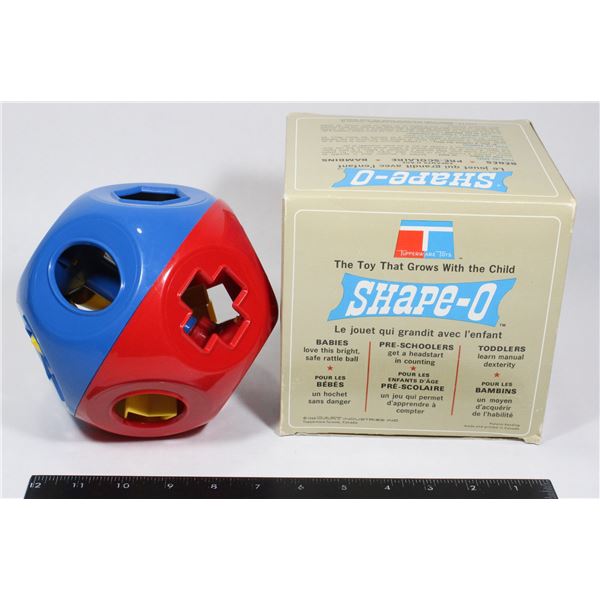 1968 TUPPERWARE TOYS SHAPE-O