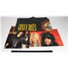 Image 1 : (3) VINTAGE ROCK POSTERS INCLUDING GUNS & ROSES