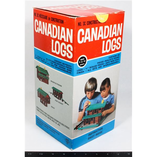VINTAGE SOMERVILE GAME CANADIAN LOGS