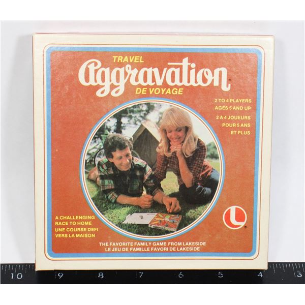 1980 AGGRAVATION TRAVEL GAME