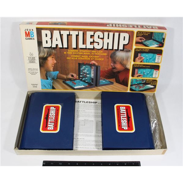 1978 MILTON BRADLEY BATTLESHIP BOARD GAME