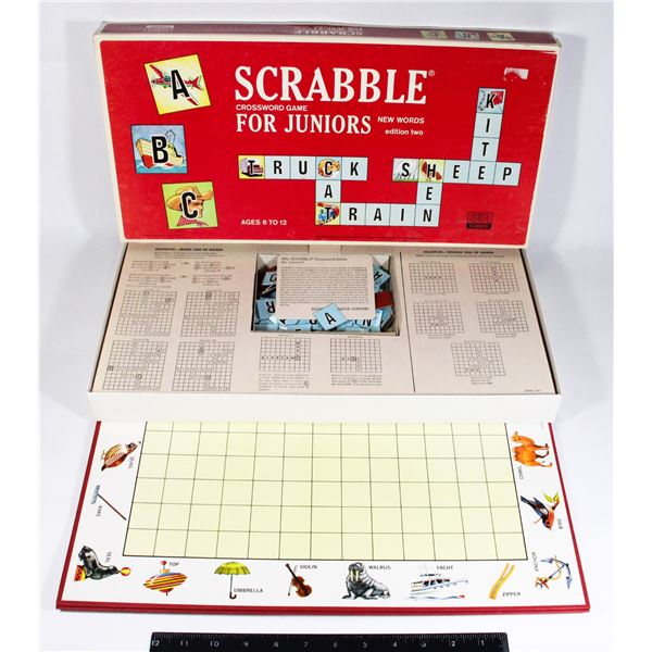 VINTAGE SCRABBLE FOR JUNIORS EDITION TWO