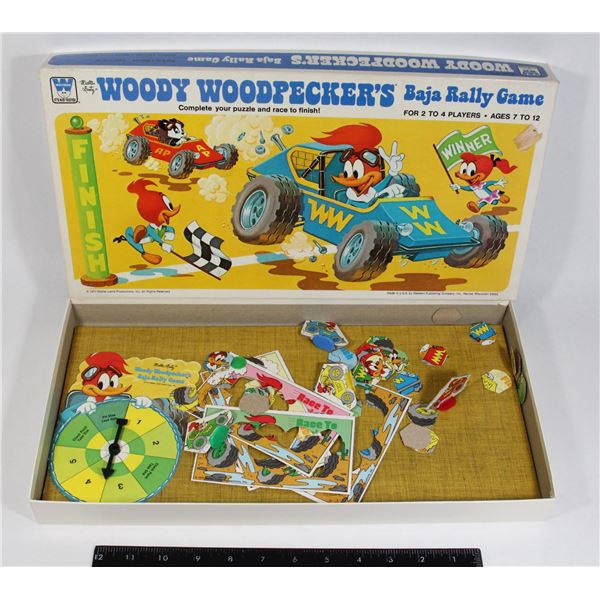 1977 WOODY WOODPECKER'S BAJA RALLY GAME