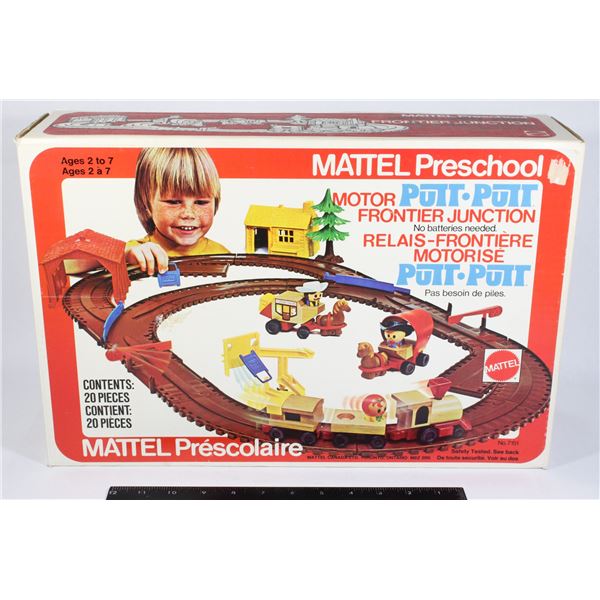 1970s MATTEL PRESCHOOL MOTOR PUTT-PUTT