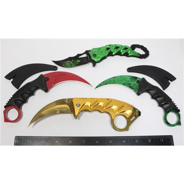 LOT OF UNIQUE POCKET KNIVES