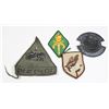 Image 2 : LOT OF 4 MILITARY PATCHES