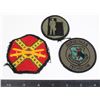 Image 1 : LOT OF 3 MILITARY PATCHES