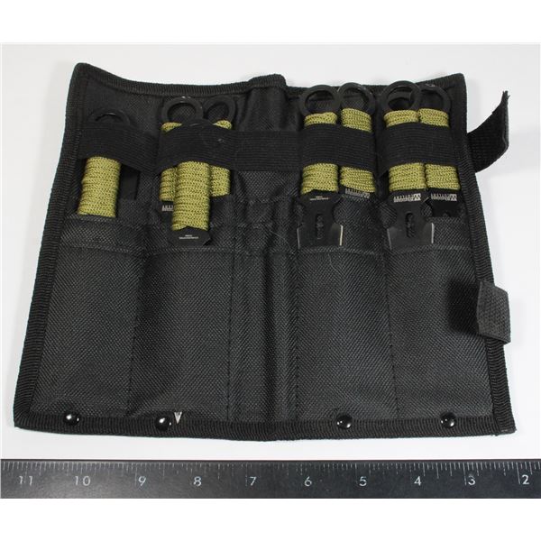 LOT OF WHETSTONE THROWING KNIVES