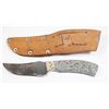 Image 2 : HANDMADE KNIFE IN LEATHER SLEEVE