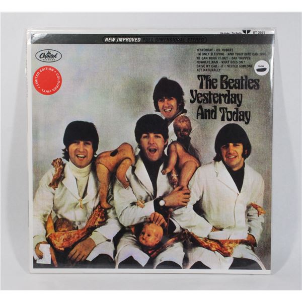 REPRODUCTION THE BEETLES YESTERDAY AND TODAY LP