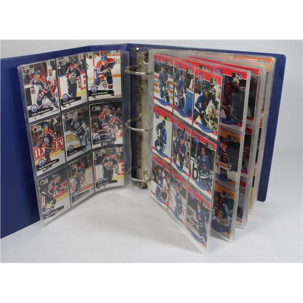 HOCKEY CARD ALBUM FULL OF HOCKEY CARDS