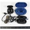 Image 1 : LOT O F 4 WIRELESS EAR BUDS VARIOUS BRANDS