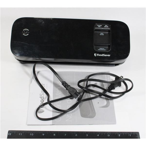 FOOD SAVER VACUUM SEALER WITH MANUAL