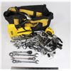 Image 1 : DEWALT TOOL BAG WITH MISC TOOLS