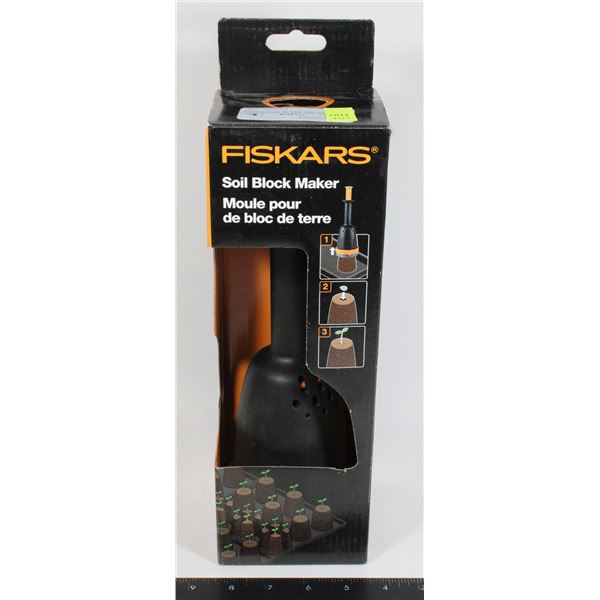 NEW FISKARS SOIL BLOCK MAKER