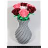 Image 1 : 3D PRINTED VASE AND FLOWERS