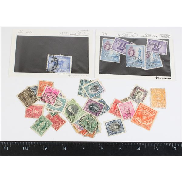 LOT OF STAMPS INCLUDING FROM VENEZUELA,