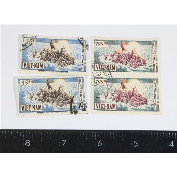LOT OF STAMPS FROM SOUTH VIETNAM FROM THE 1955