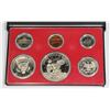 Image 3 : 1974 USA 6 COIN PROOF SET IN CASE