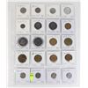 Image 1 : 20 COINS 6 COUNTRIES