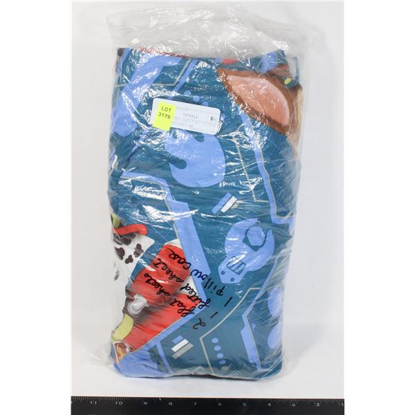 PAW PATROL SHEET SET, FITTED, 2 FLAT, 1 PILLOWCASE