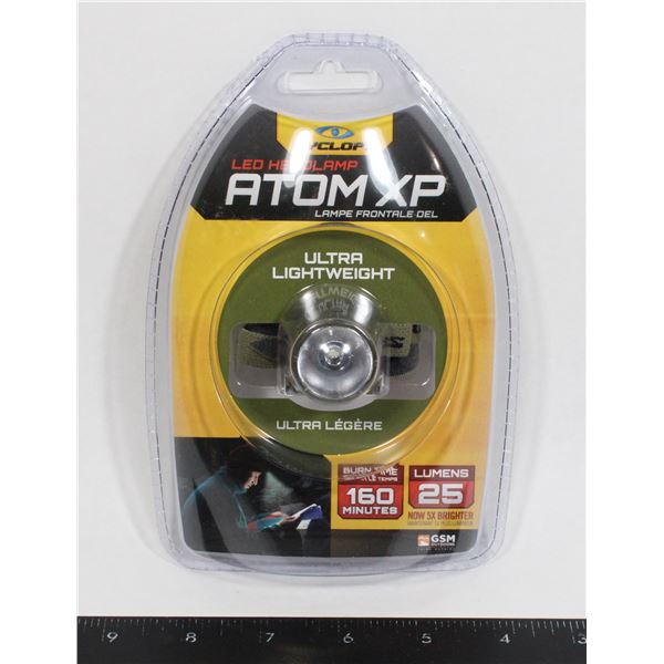 BRAND NEW CYCLOPS LED HEADLAMP ATOM XP