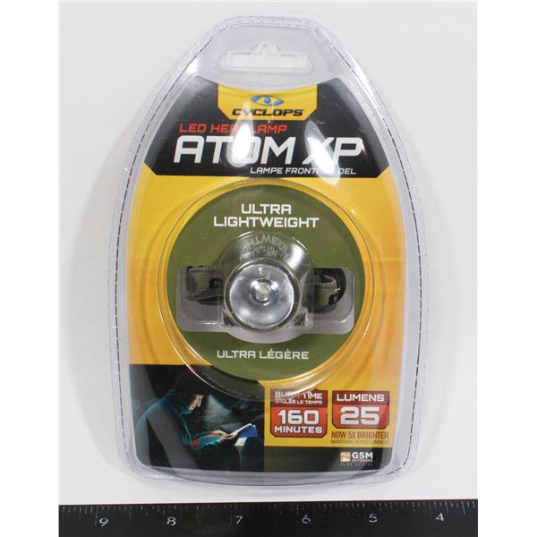 BRAND NEW CYCLOPS LED HEADLAMP ATOM XP