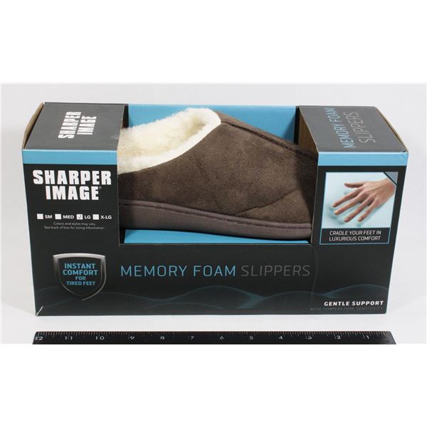 NEW MEMORY FOAM SLIPPERS WITH NON SKID SOLE